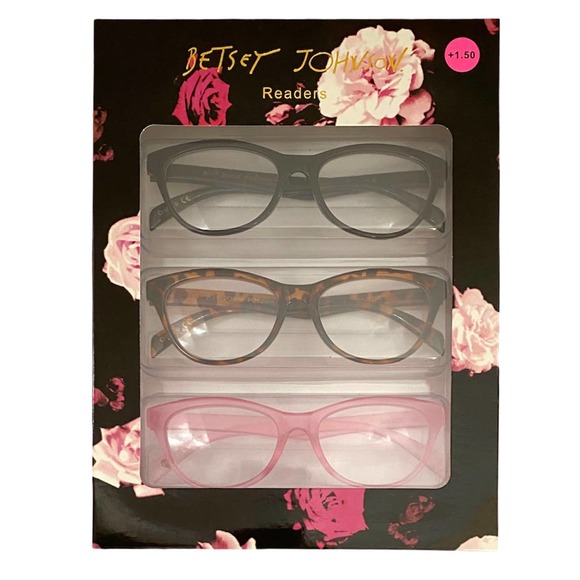 Betsey Johnson Accessories - Betsey Johnson +1.50 Reading Glasses